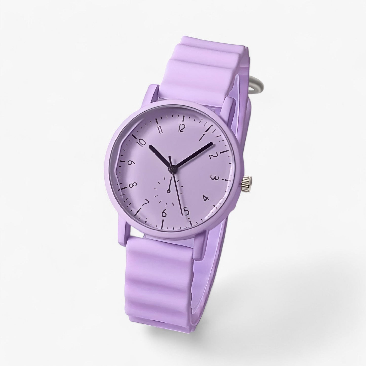 Olvoria | Mina Jelly Watch – Colorful Quartz Watch with Elegant Silicone Wave Strap
