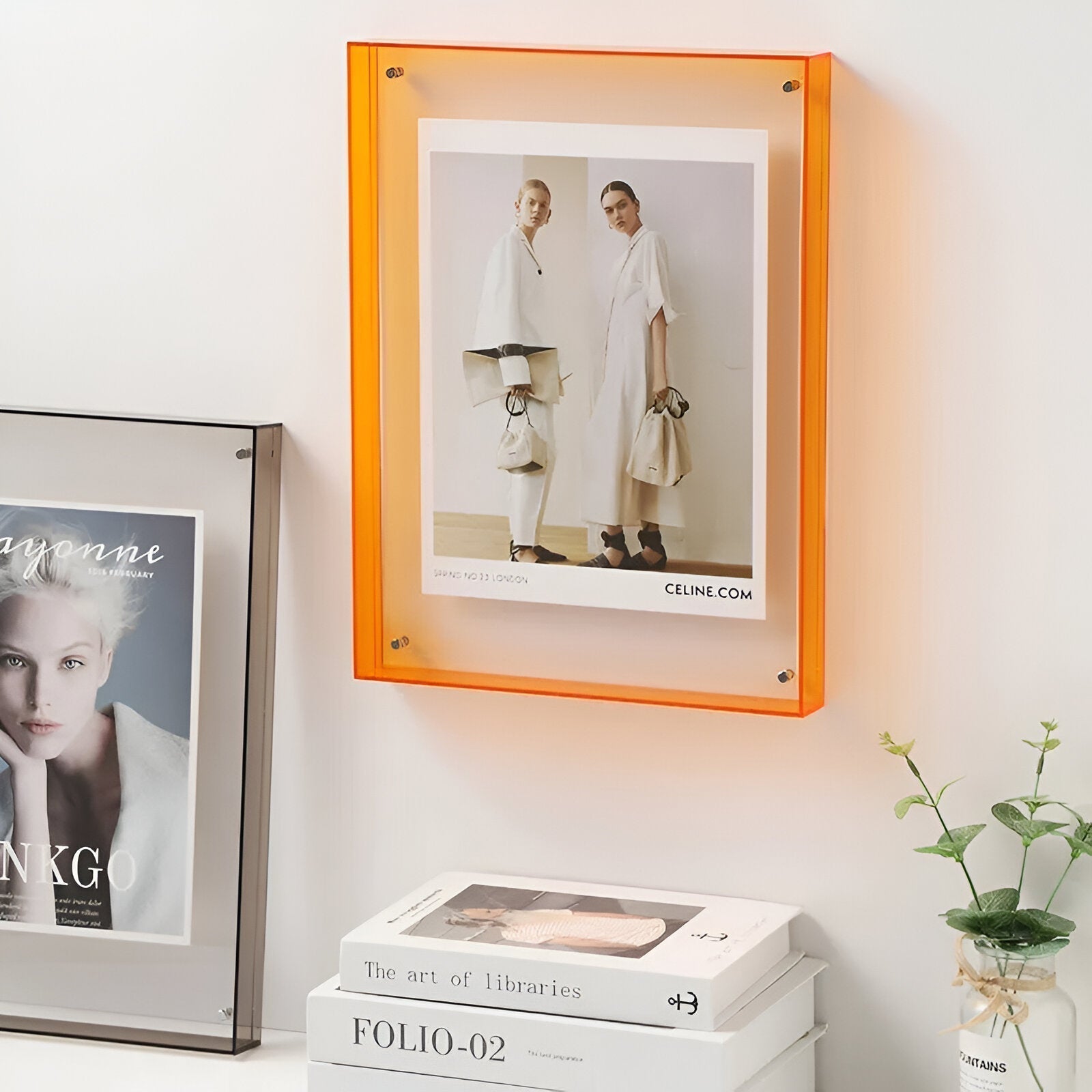 Olvoria | Modern Design Frame Made of Acrylic in Color