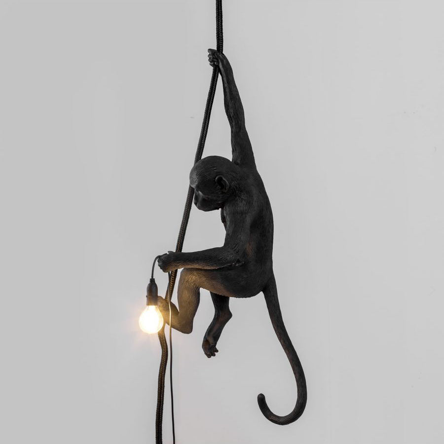 Olvoria | Monkey Pendant Light | Sculptural Design Object