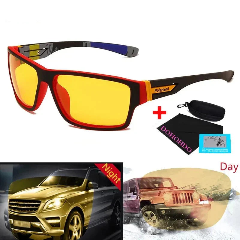 Olvoria | Night Vision Polarized Driving Sunglasses