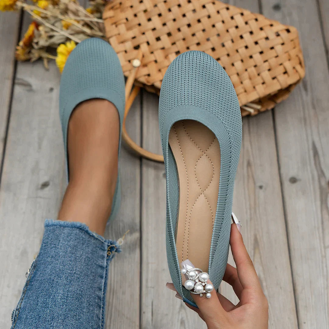 Olvoria - Orthopedic Sandals | Flat Loafers | Comfortable Women's Shoes