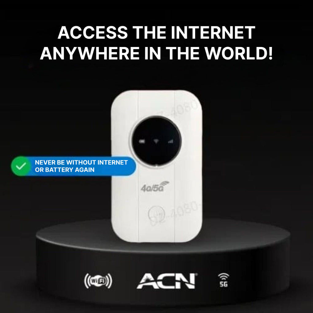 Olvoria | Portable 4G/5G WiFi Hotspot Router