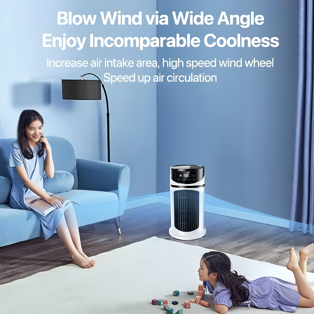 Olvoria | Portable Tower Air Conditioner with Digital Display