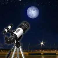 Olvoria | Telescopio astronómico profesional | Apertura de 70 mm, distancia focal de 300 mm y montaje fácil para observación de estrellas y exploración de la naturaleza