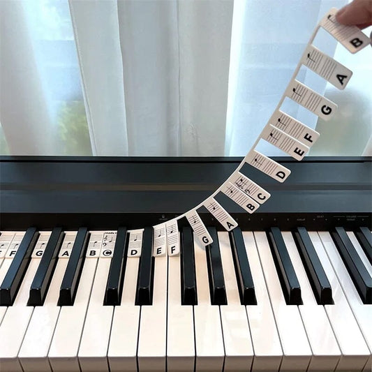 Olvoria | Removable Piano Keyboard Note Labels