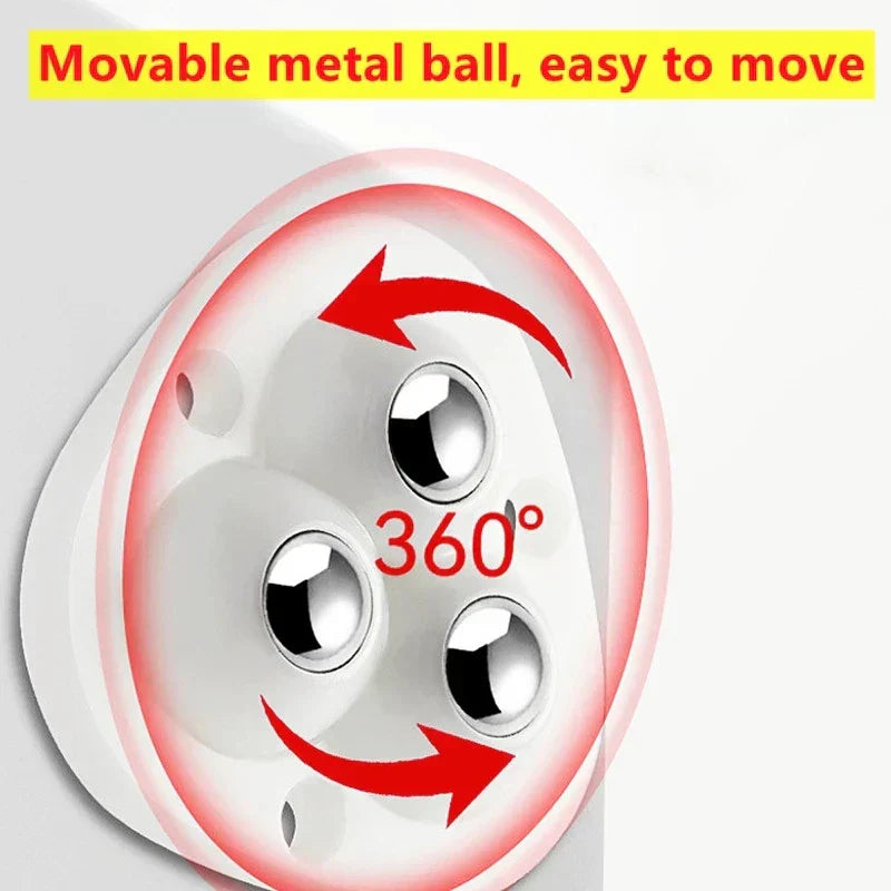 Olvoria | Self-Adhesive Full Rotating Furniture Mover Wheel Rollers
