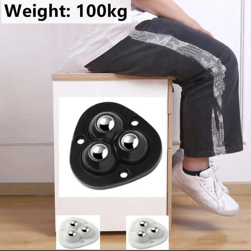 Olvoria | Self-Adhesive Fully Swivel Furniture Moving Wheels