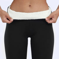 Olvoria | Leggings de invierno de piel de oveja