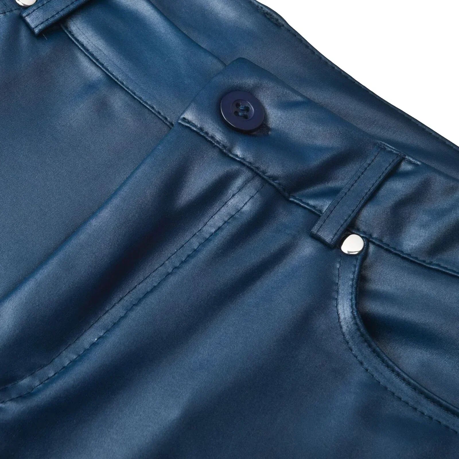 Olvoria Skinny Leather Pants