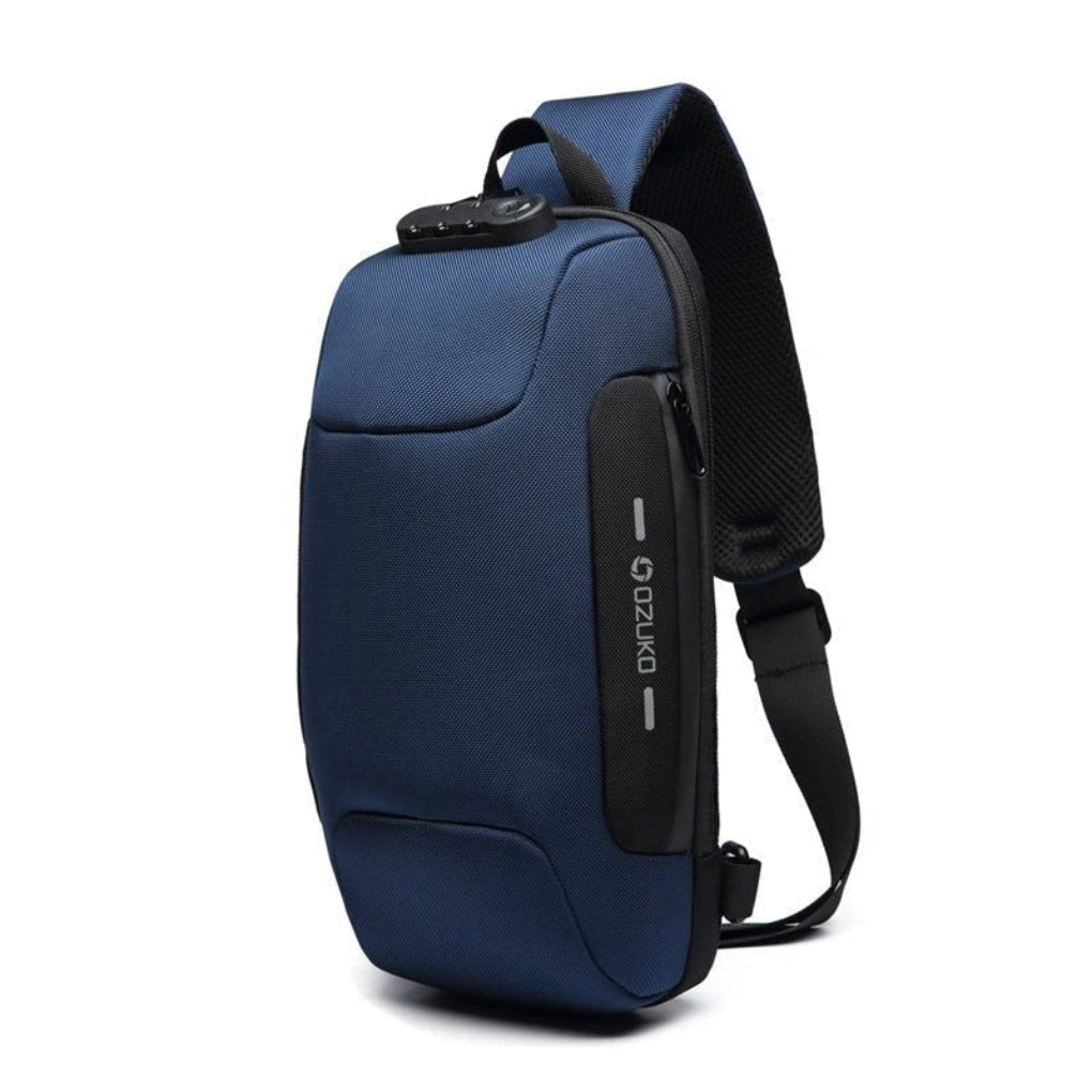 Olvoria | Sling Bag with USB Charging & Lock