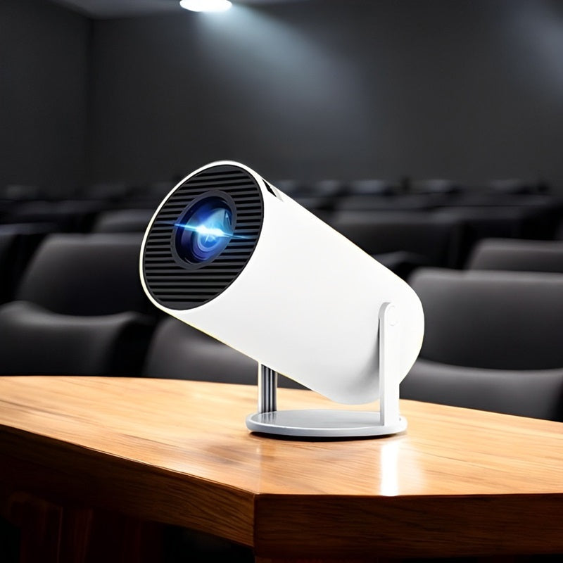 Olvoria | Smart 4K Mini Projector with Dual WiFi and Bluetooth Connection