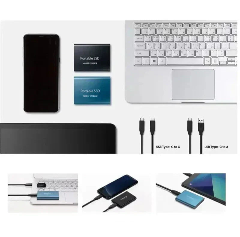 Olvoria | SpeedPro SSD 128GB High Speed Storage with USB-C 3.1