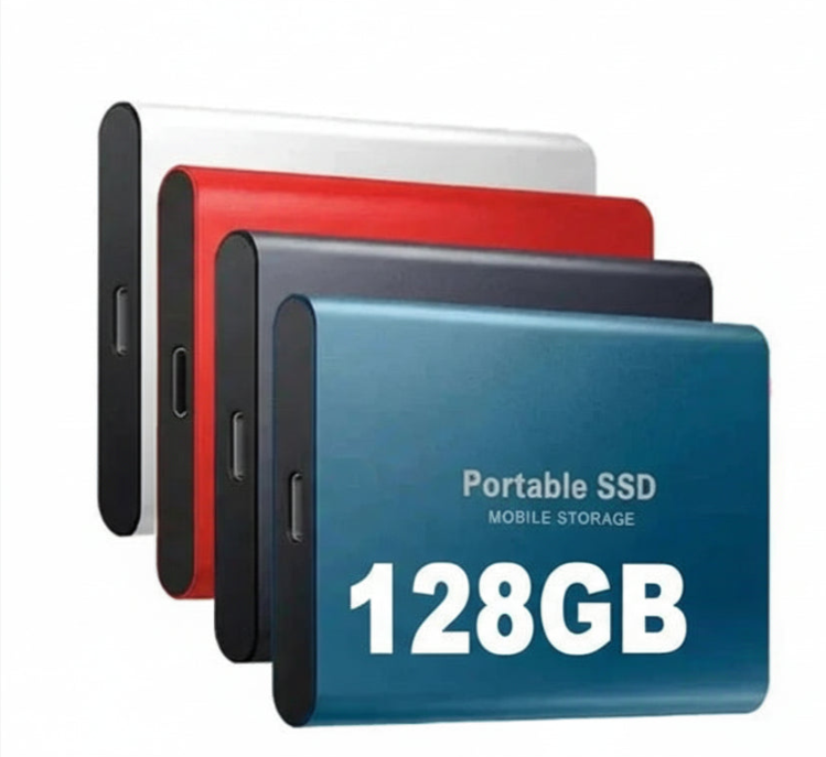 Olvoria | SpeedPro SSD 128GB High Speed Storage with USB-C 3.1