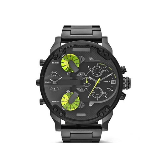Olvoria | Stainless Steel Chronograph Quartz Watch