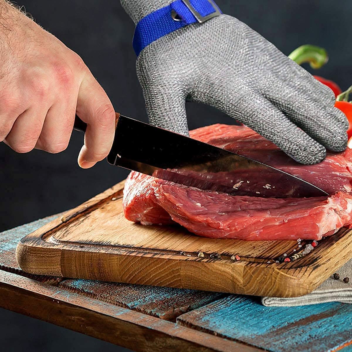 Olvoria | Stainless Steel Safety Gloves with Maximum Cut Resistance