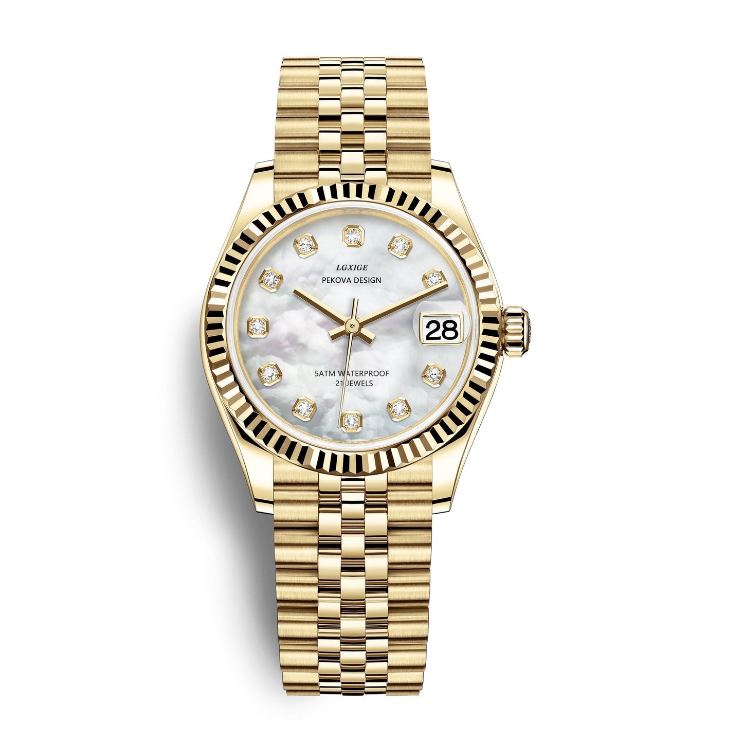 Olvoria | Stainless Steel Wristwatch | Classic Design