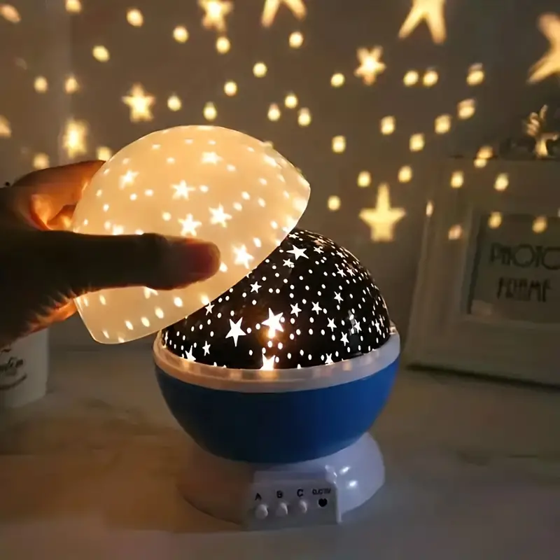 Olvoria | Star Projector Night Light | Soothing Sky Projection with Music
