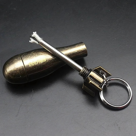 Olvoria | Survival Waterproof Flint Fire Starter Keychain