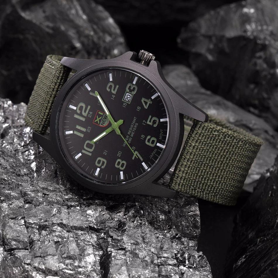 Olvoria | Tactical Army Watch - Military Style Wristwatch