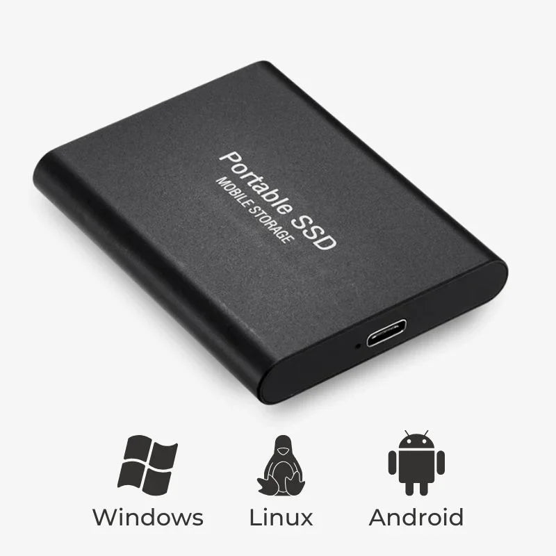 Olvoria | UltraDrive - External SSD - Super Fast Storage 128GB