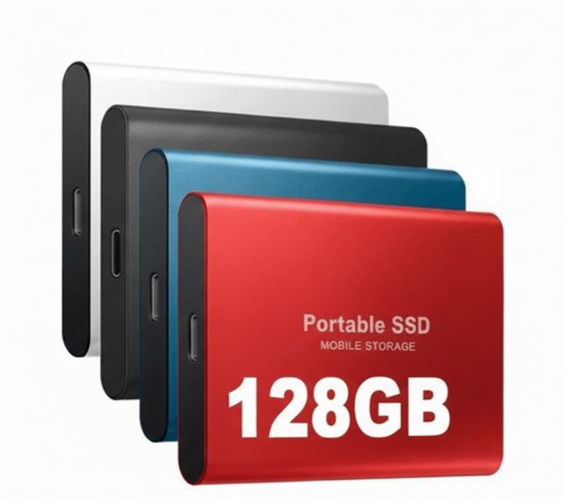 Olvoria | UltraDrive - External SSD - Super Fast Storage 128GB
