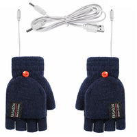 Olvoria | Gants chauffants USB rechargeables Warm Wave