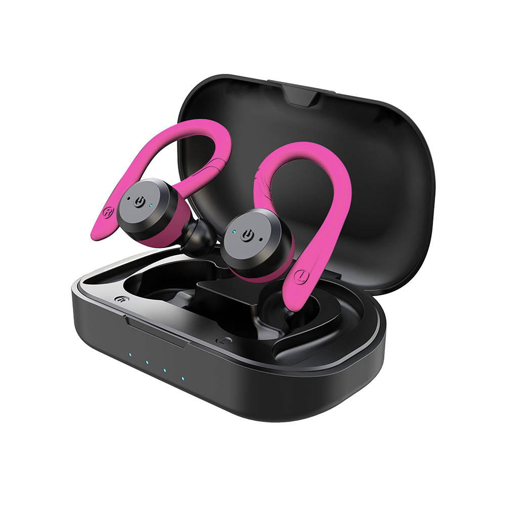 Olvoria | Vega Waterproof Wireless Sports Earbuds – 20 Hours Playtime | Bluetooth 5.0, IPX7 for Swimming & Fitness