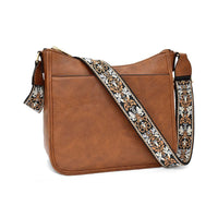 Olvoria | Bolso cruzado versátil de cuero para mujer