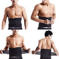 Olvoria | Cinturilla para hombres - Cinturón sudorífero para quemar grasa abdominal