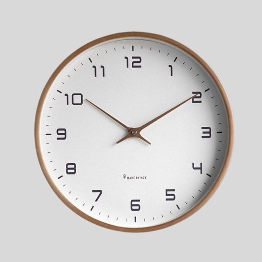 Olvoria | Wall Clock Minimalist Modern Silent Timepiece