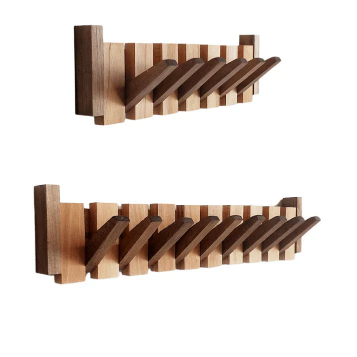 Olvoria | Wall Coat Rack with Piano Key Design