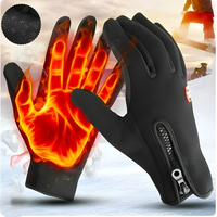 Olvoria | Guantes térmicos impermeables de invierno a prueba de viento