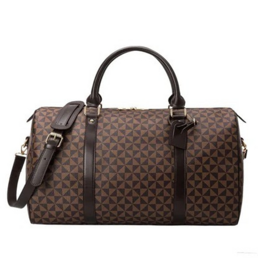 Olvoria | Westman – Premium Leather Unisex Travel Bag Stylish Duffel Bag