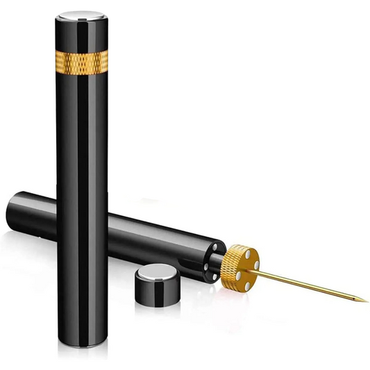 Olvoria | WineLuxe Air Pressure Wine Opener – Stainless Steel & Ergonomic Design