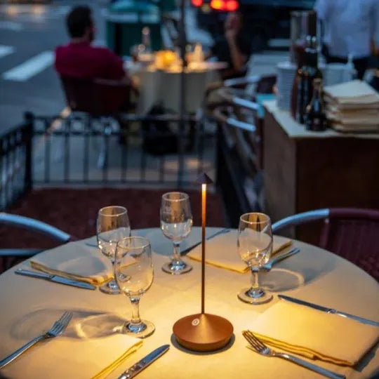 Olvoria | Wireless LED Table Lamp with Dimmable Light