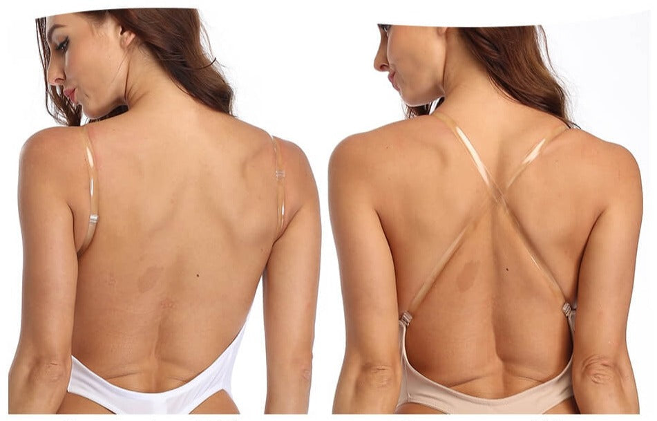 Olvoria | Women's Backless Deep V Bodysuit