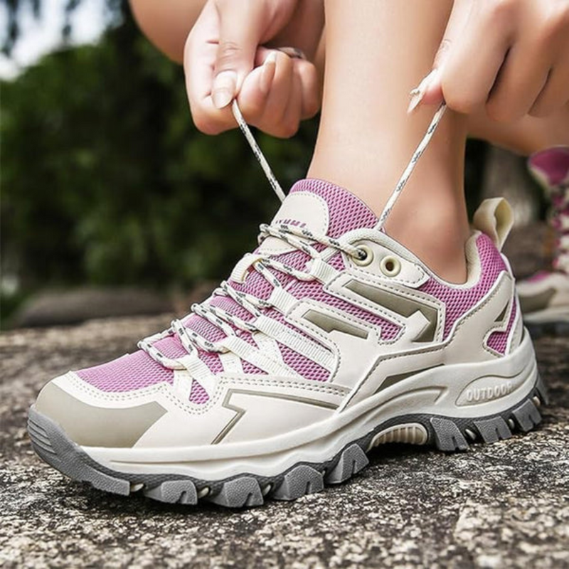 Olvoria | Women's Hiking Shoes with Lace-Up Closure