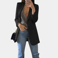 Olvoria | Blazer largo de corte slim para mujer