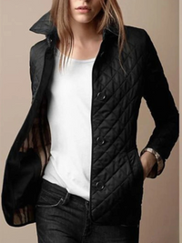 Olvoria | Chaqueta acolchada para mujer con cuello vuelto