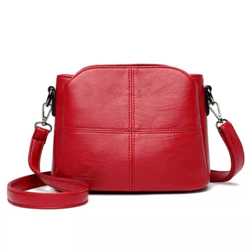 Olvoria | Women's Small Shoulder Bag with Quilted Stitching