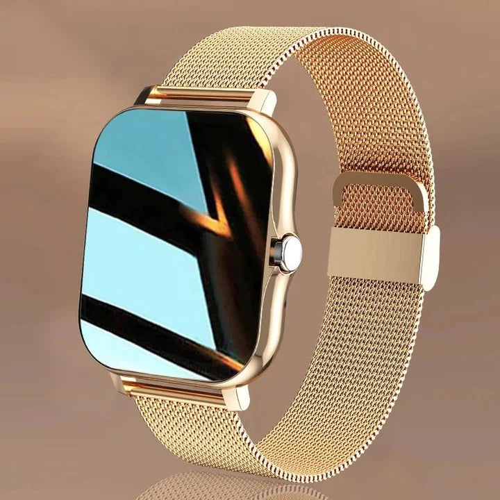 Olvoria | Women's Smartwatch with Mesh Band