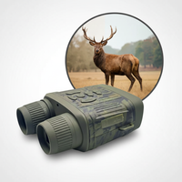 OptiClear | Binoculares de visión nocturna | Infrarrojos de 1000 pies, pantalla HD para caza y vigilancia