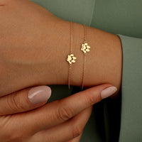 Náramok PawBracelet | Prispôsobiteľná labková stopa ako symbol lásky