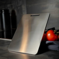 Tabla de cortar de acero inoxidable premium