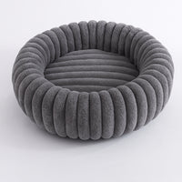 Στρογγυλό κρεβάτι κατοικιδίου Purrfectly Plush