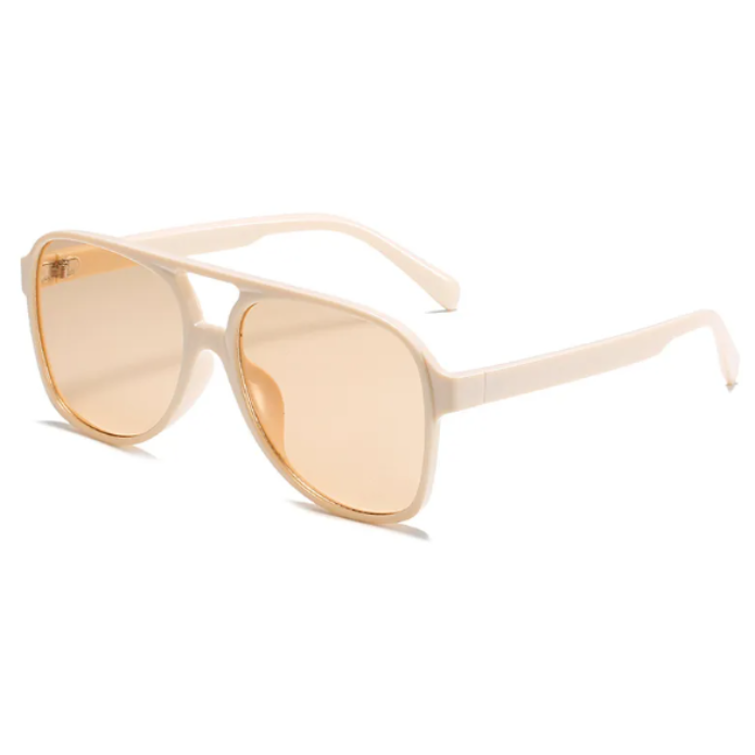 Retro Oversized Aviator Sunglasses - Amara - Image 1