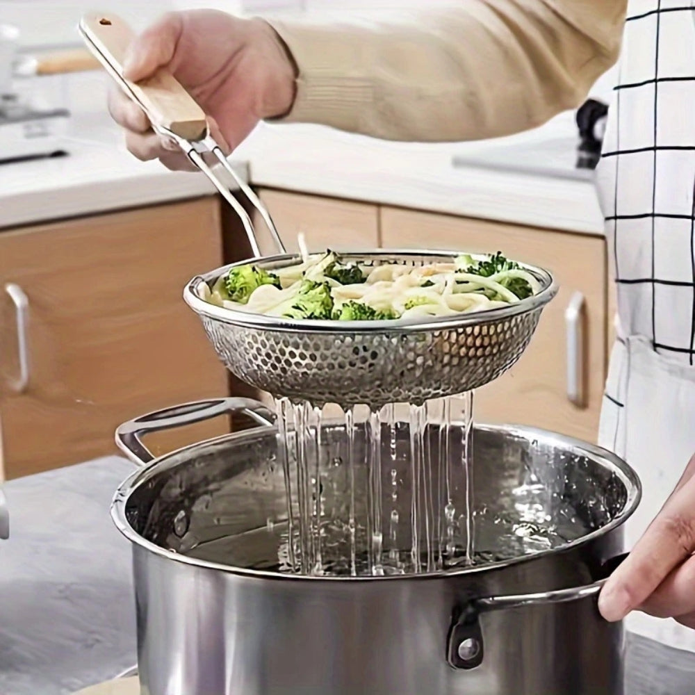 Skimmer Stainless Steel Colander Strainer
