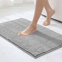 SOFTDRY COMFORT – Alfombra de baño de chenilla con base antideslizante