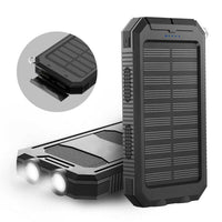 SOLARFORCE Power Bank – Power bank solar impermeable de 20000mAh para aventuras al aire libre