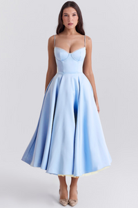 Sophie | Vestido maxi moldeador lujoso para otoño